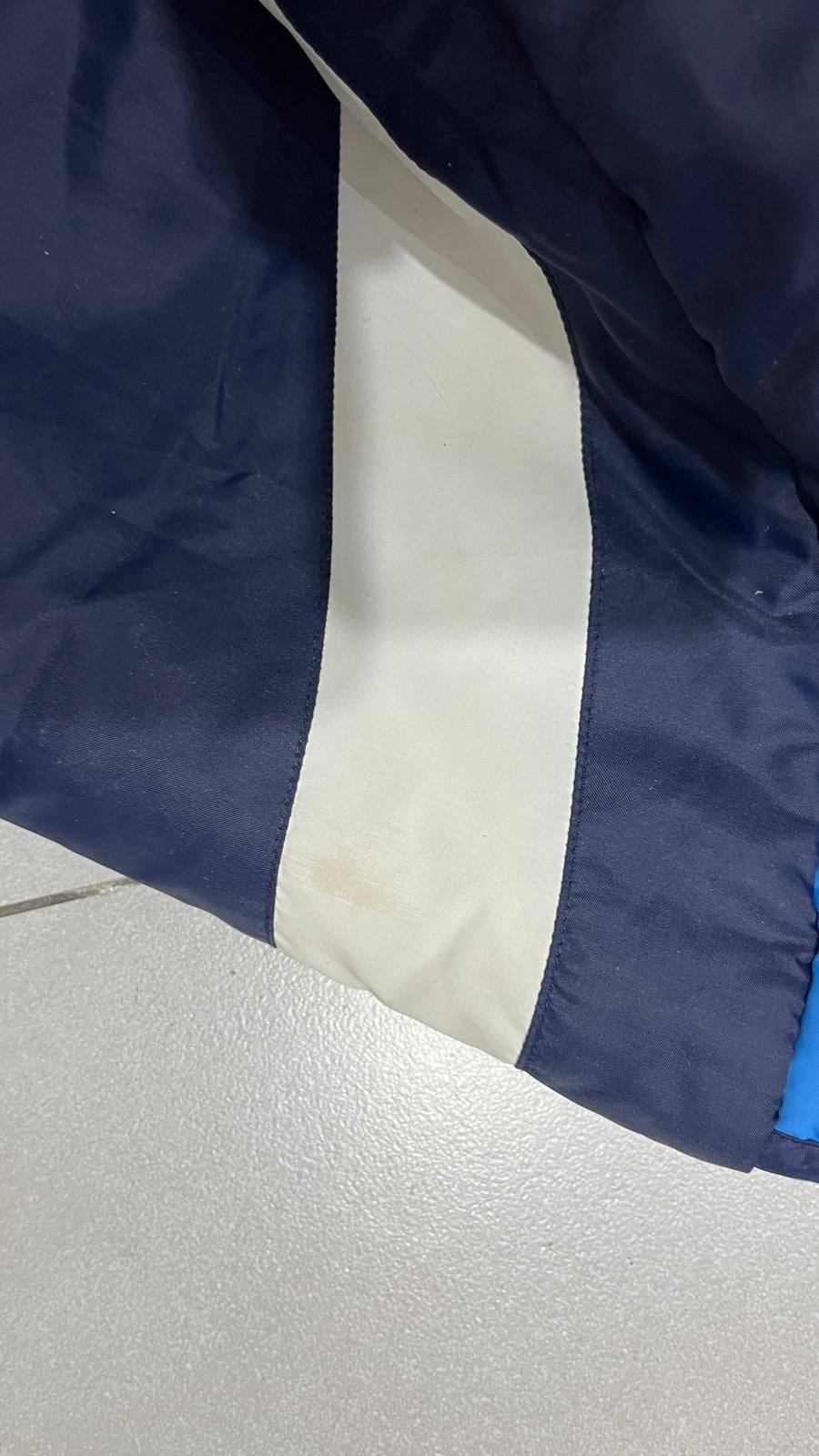 Giacca Imbottita Sportiva adidas Blu Navy Color Block Vintage Y2K (54) — foto 7