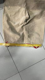 Pantaloni velluto a coste Ramp gamba ampia Beige tortora Vintage Y2K (38) — foto 6