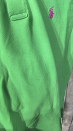 Maglietta Ralph Lauren The Skinny Polo Verde XS Vintage Y2K Donna — foto 5