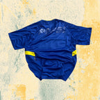 T-Shirt Nike Engineered Pepsi Boca Juniors Football Vintage Y2K 90s 2000s American Style (S)