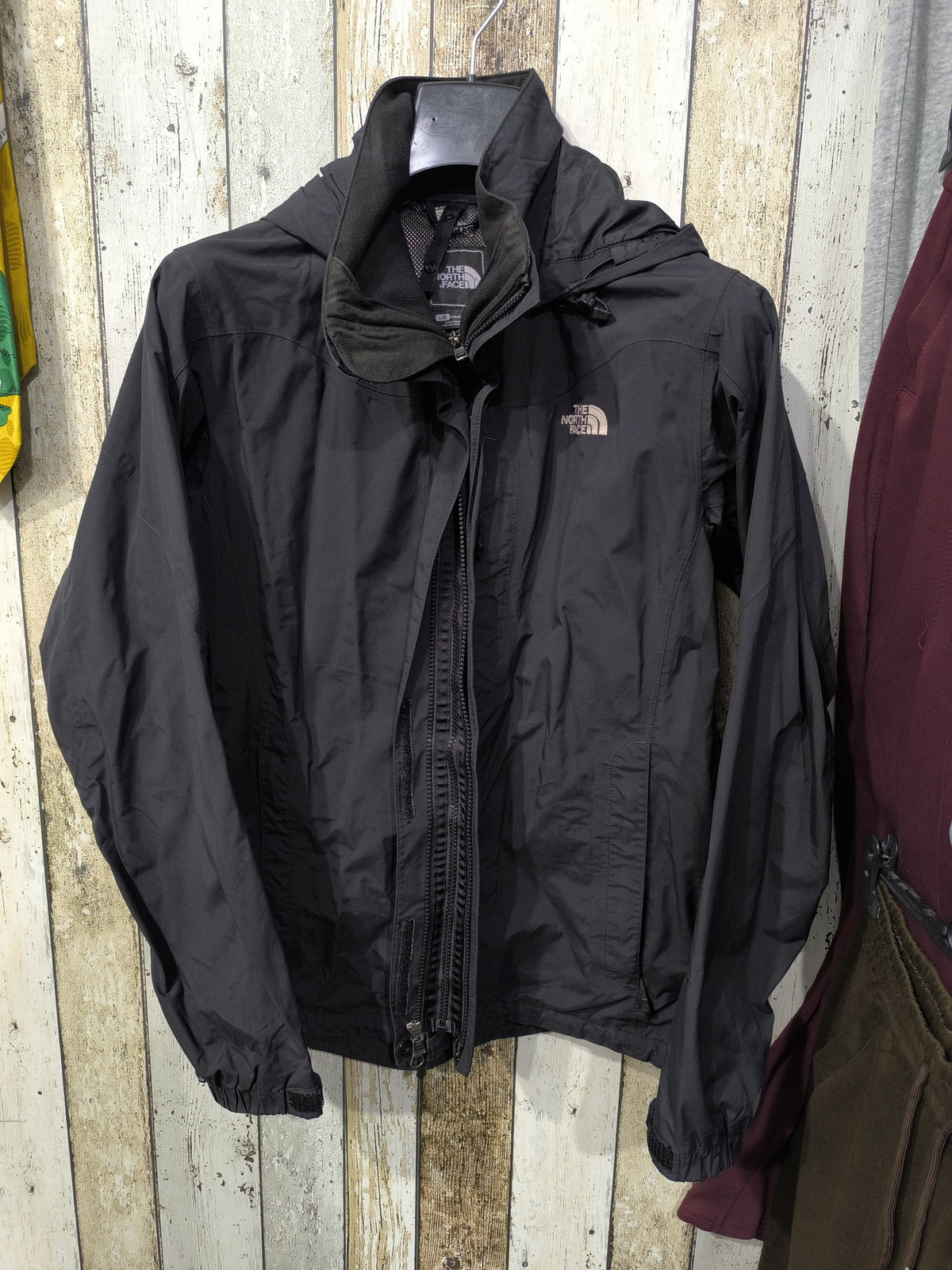 Giacca con cappuccio The North Face Zip Integrale Nero Vintage Y2K Donna (L) — foto 3
