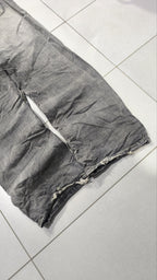 Jeans Gamba Ampia Grigio Slavato Vintage Y2K Uomo (M) — foto 4