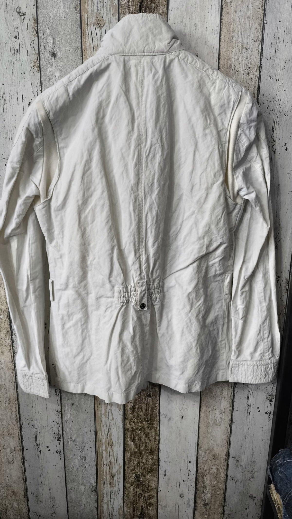 Giacca Moncler Vintage Y2K Bianca Zip Collo Alto (L) — foto 6