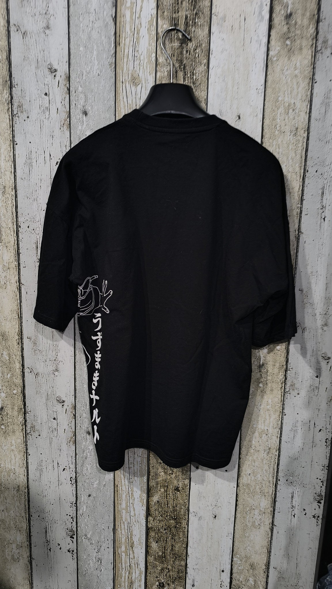 T-shirt Pull&Bear Naruto Grafica Anime Nera Vintage Y2K — foto 6