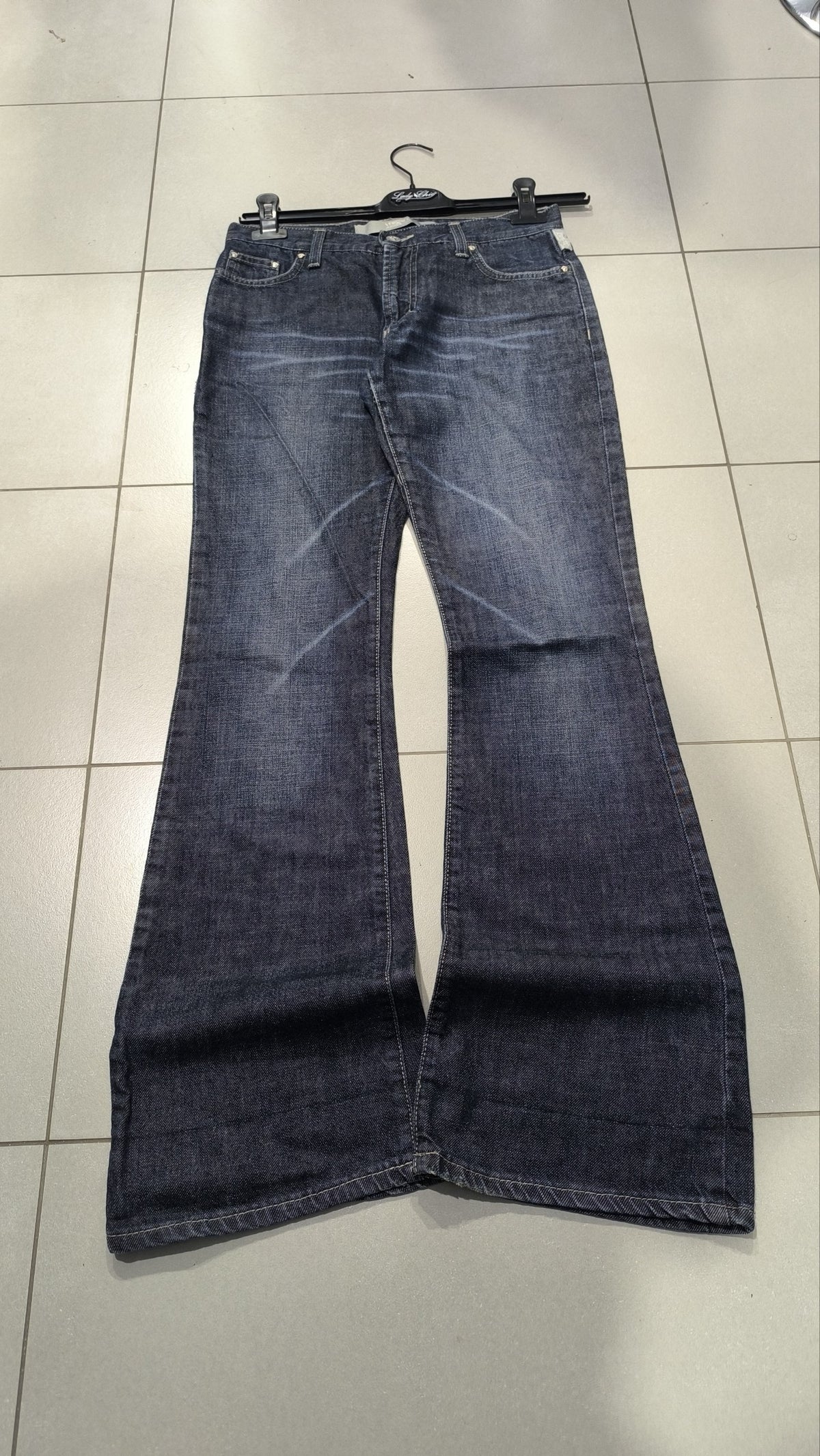 Jeans a vita bassa a zampa Versace Jeans Couture Vintage Y2K Donna (S) — foto 5
