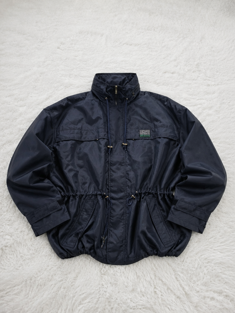 Giacca a vento sportiva Luciano Soprani Sportswear Collection Full Zip Collo Alto Vintage Y2K (M) — foto 1