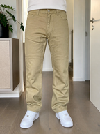 Pantaloni Beige Kaki Vintage Y2K (M) — foto 1