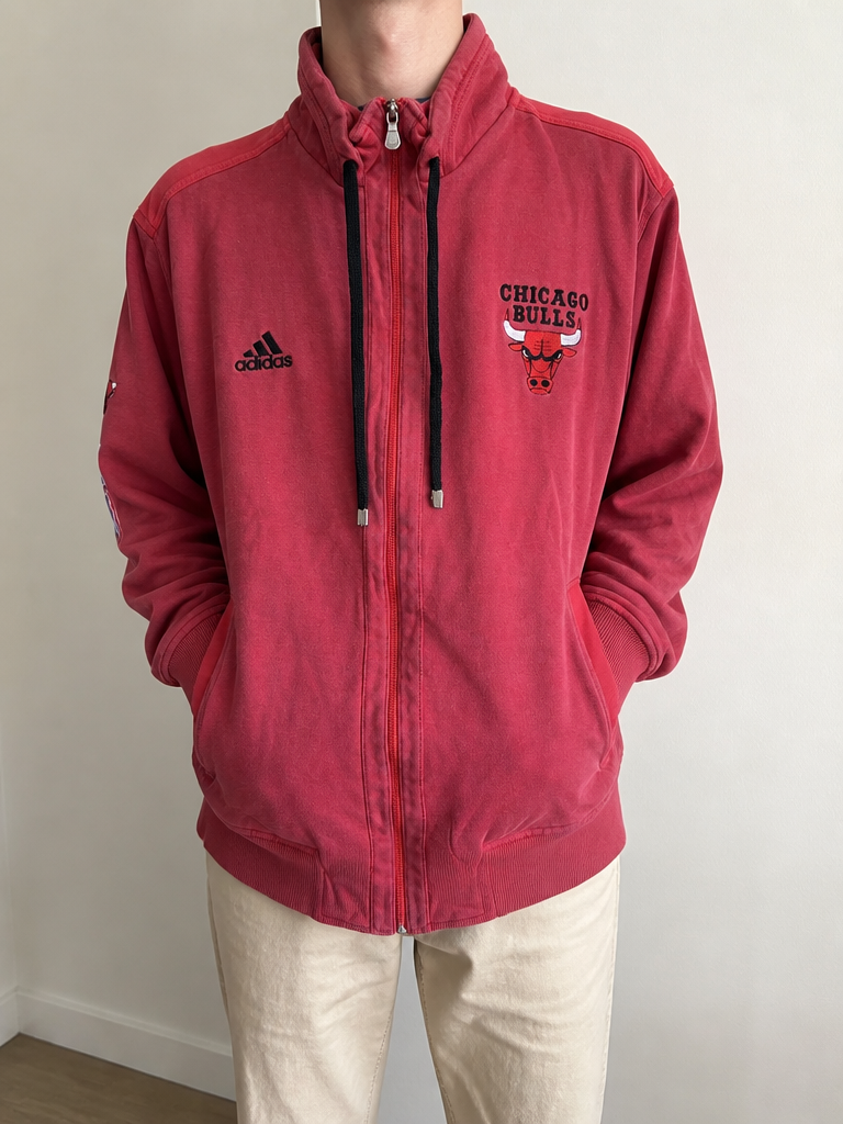 Felpa Adidas Chicago Bulls Zip Vintage Y2K Donna (M) — foto 1