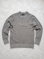 Maglione Patagonia girocollo a coste grigio tortora mélange Vintage Y2K (M) — foto 1