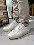 Sneakers Basse Valentino Garavani Borchie Piramidali Bianche Vintage Y2K — foto 1
