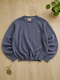 Maglione Girocollo Murphy&Nye Blu Mélange Vintage Y2K Uomo (L) — foto 1