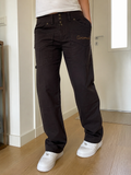 Pantaloni Cargo Coconuda Marrone Scuro Vintage Y2K (42) — foto 1