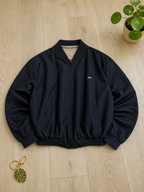 Giacca bomber Lacoste Zip integrale Blu navy Vintage Y2K (L) — foto 1