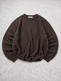Maglione girocollo BeAlternative Marrone scuro Vintage Y2K (XL) — foto 1