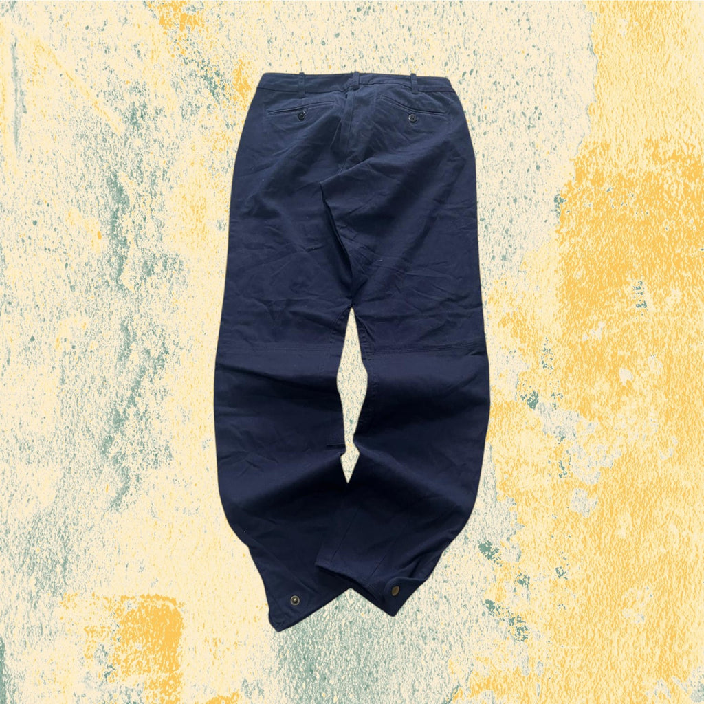 Pantaloni Ralph Lauren Slim Fit con Bottoni a Clip sul Fondo (XS)