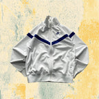 Felpa Nike Bianca e Viola - TrackJacket Vintage (S)