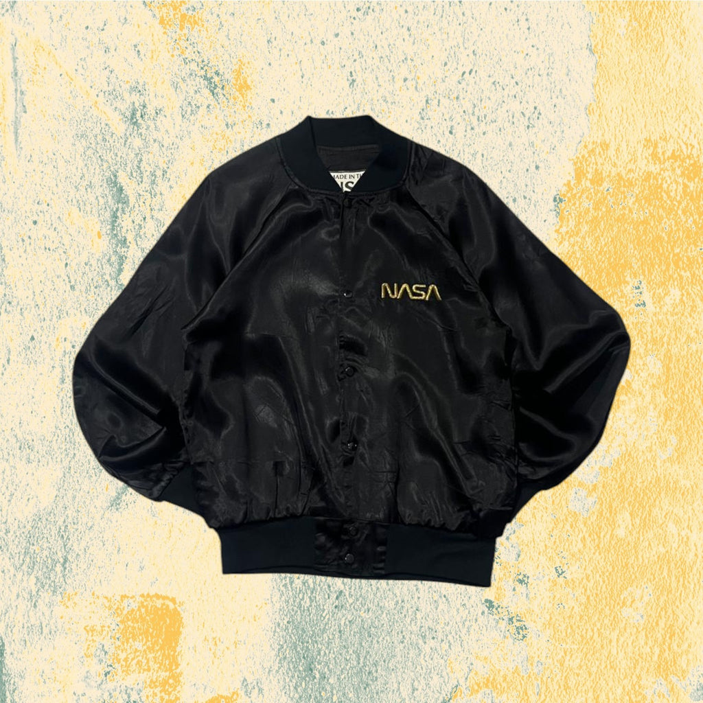 TrackJacket Made in USA - College Americano 90s 00s Particular Boxy Fit Oversize (S)