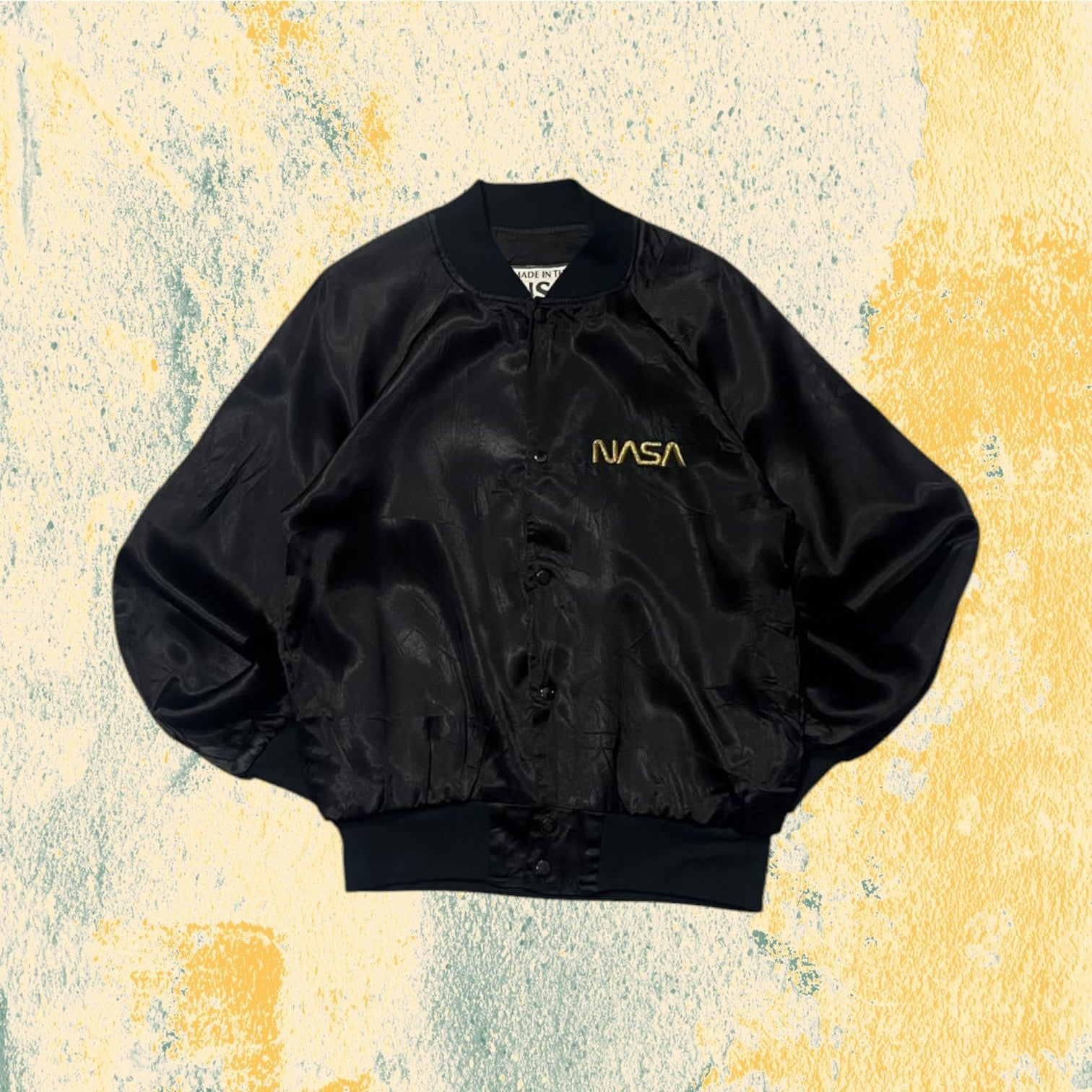 TrackJacket Made in USA - College Americano 90s 00s Particular Boxy Fit Oversize (S)