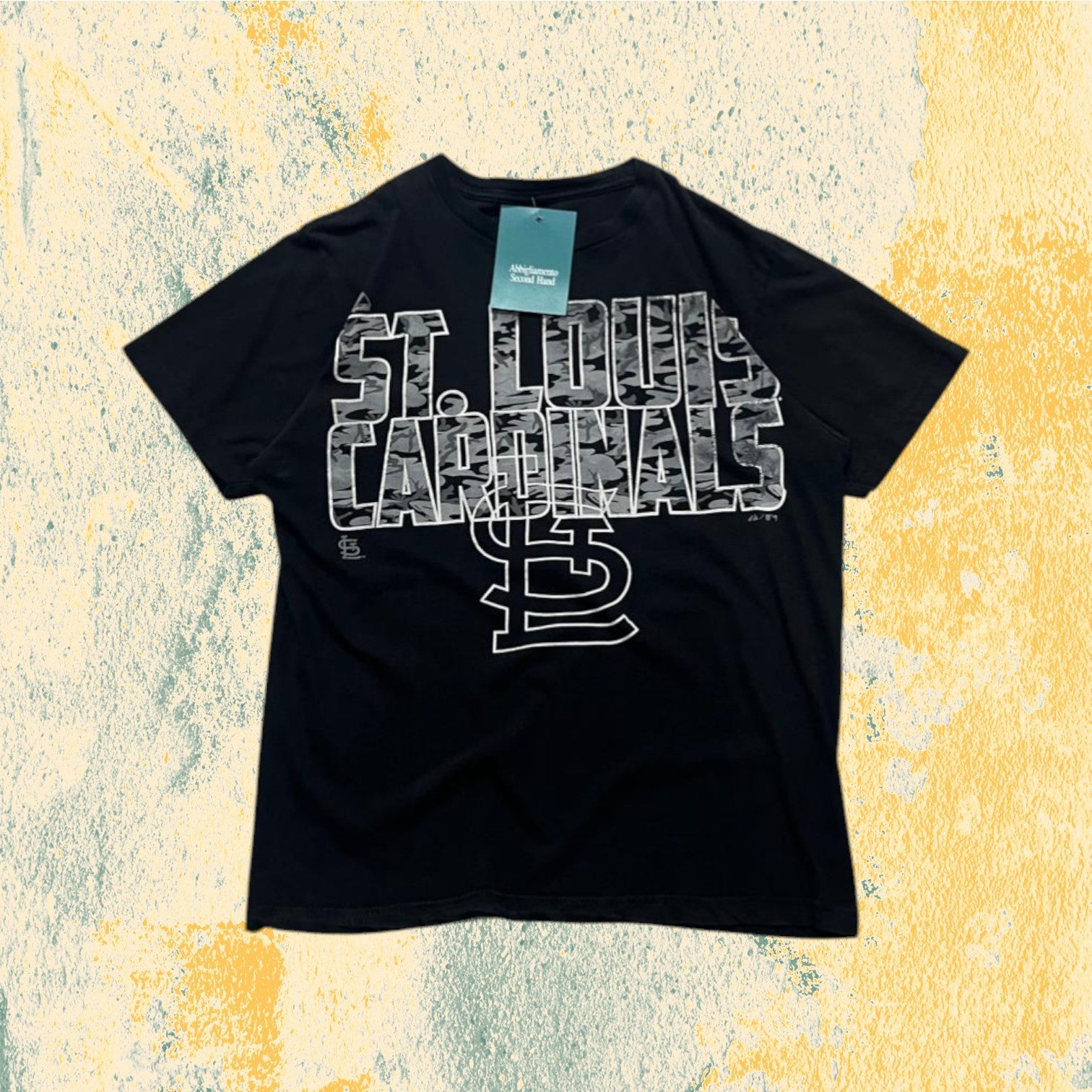 T-Shirt Printed American Style Big Print (L)