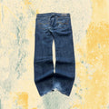 Denim Jeans Straight Fit Diesel Blu Wash Embroidered (XL)