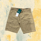 Pantaloncino Cargo con Tasconi Beige (XL)
