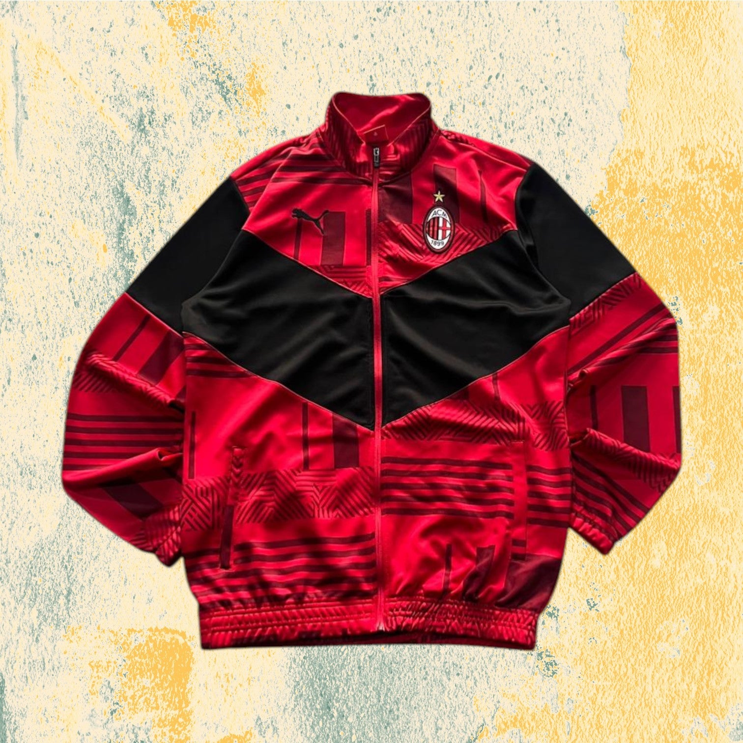 Felpa con Zip Puma x AC Milan - TrackJacket Calcio (XXL)