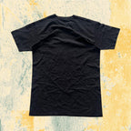 T-Shirt Nera con Stampa Hogwarts (S)