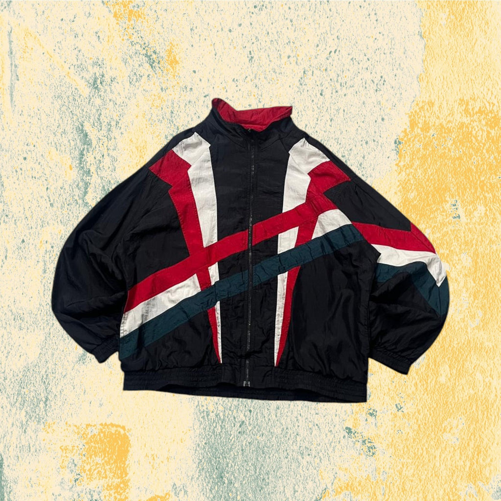 TrackJacket Made in USA - CrazyJacket 90s 00s Particular Boxy Fit Oversize (XL)