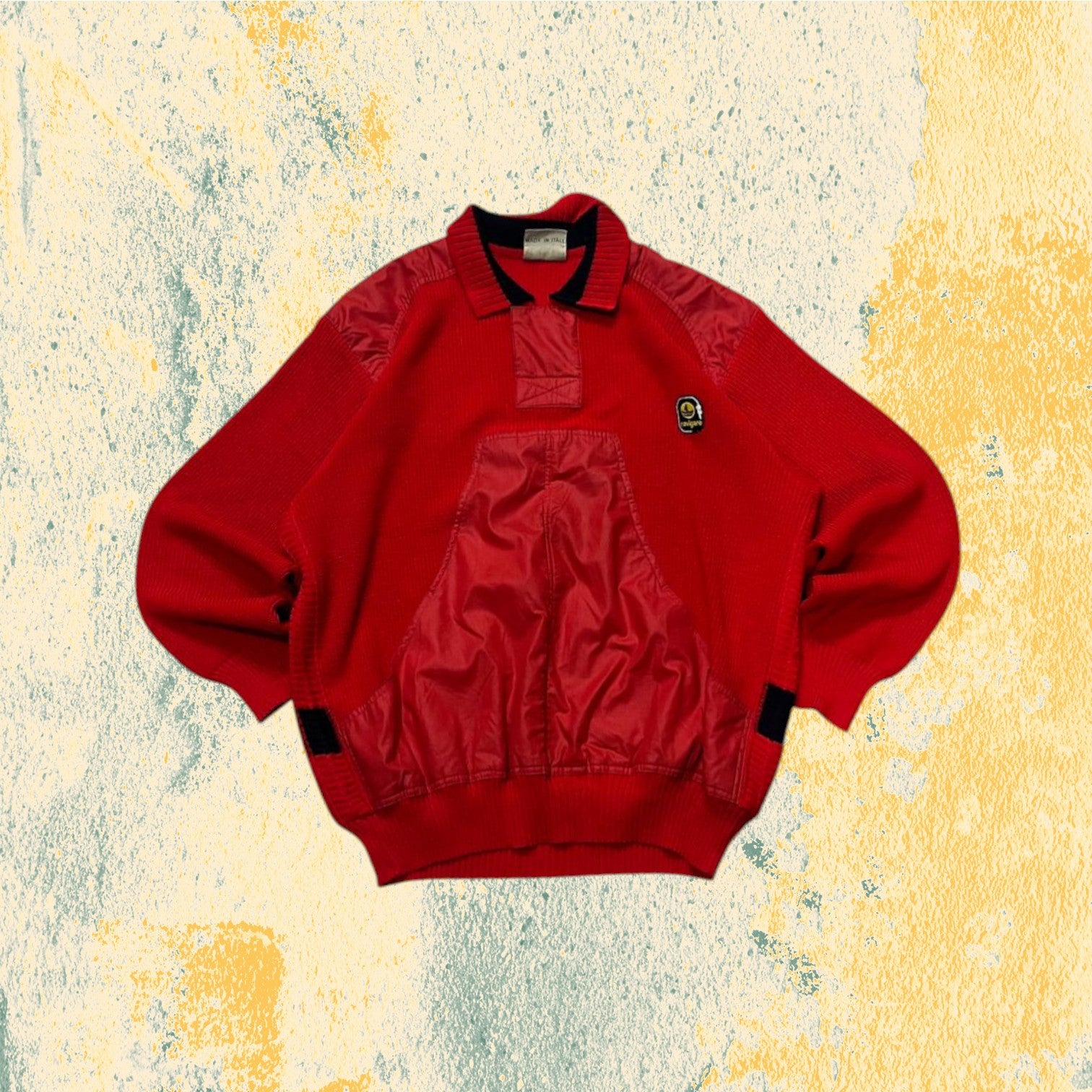 Felpa Anni 80 Navigare Doppio Tessuto - Sweater Vintage (XL)