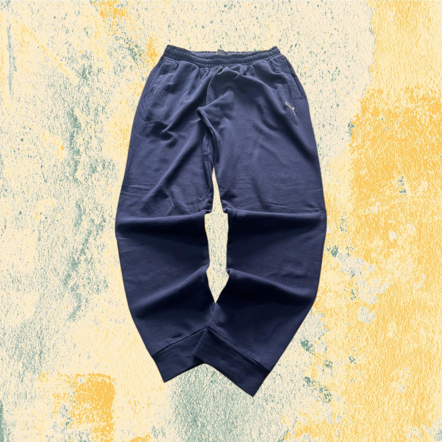 Pantatua Puma Slim Fit con Elastico sul Fondo - Tuta Blu Marino (M)