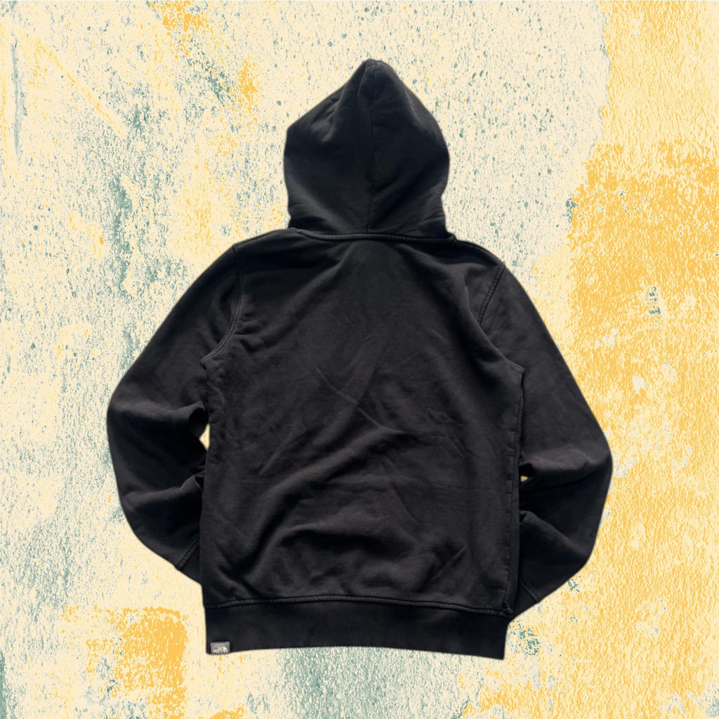 Felpa The North Face Nera Ricamata (XL bambino veste una M uomo)