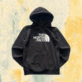 Felpa The North Face Nera Ricamata (XL bambino veste una M uomo)