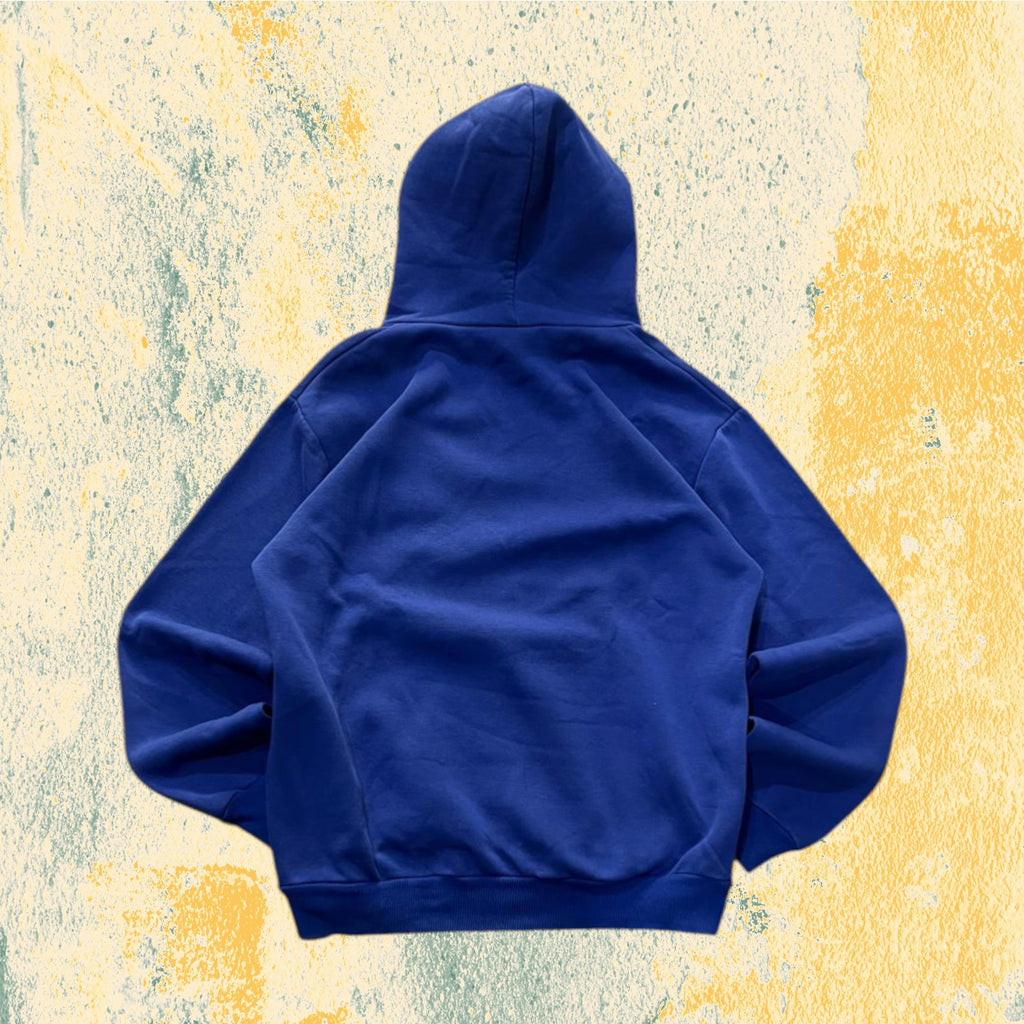 Felpa Boxy Fit Blu Elettrico (M)
