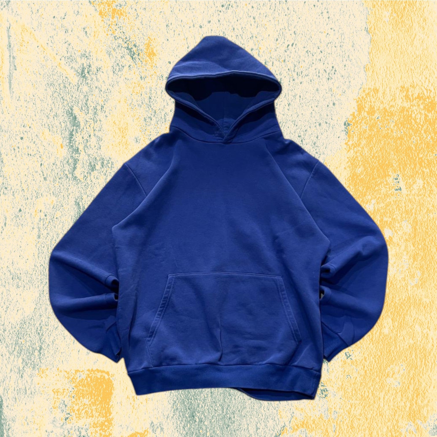 Felpa Boxy Fit Blu Elettrico (M)