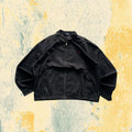 Ralph Lauren Harrington Jacket Black Red Pony Boxy Fit Oversize (L)