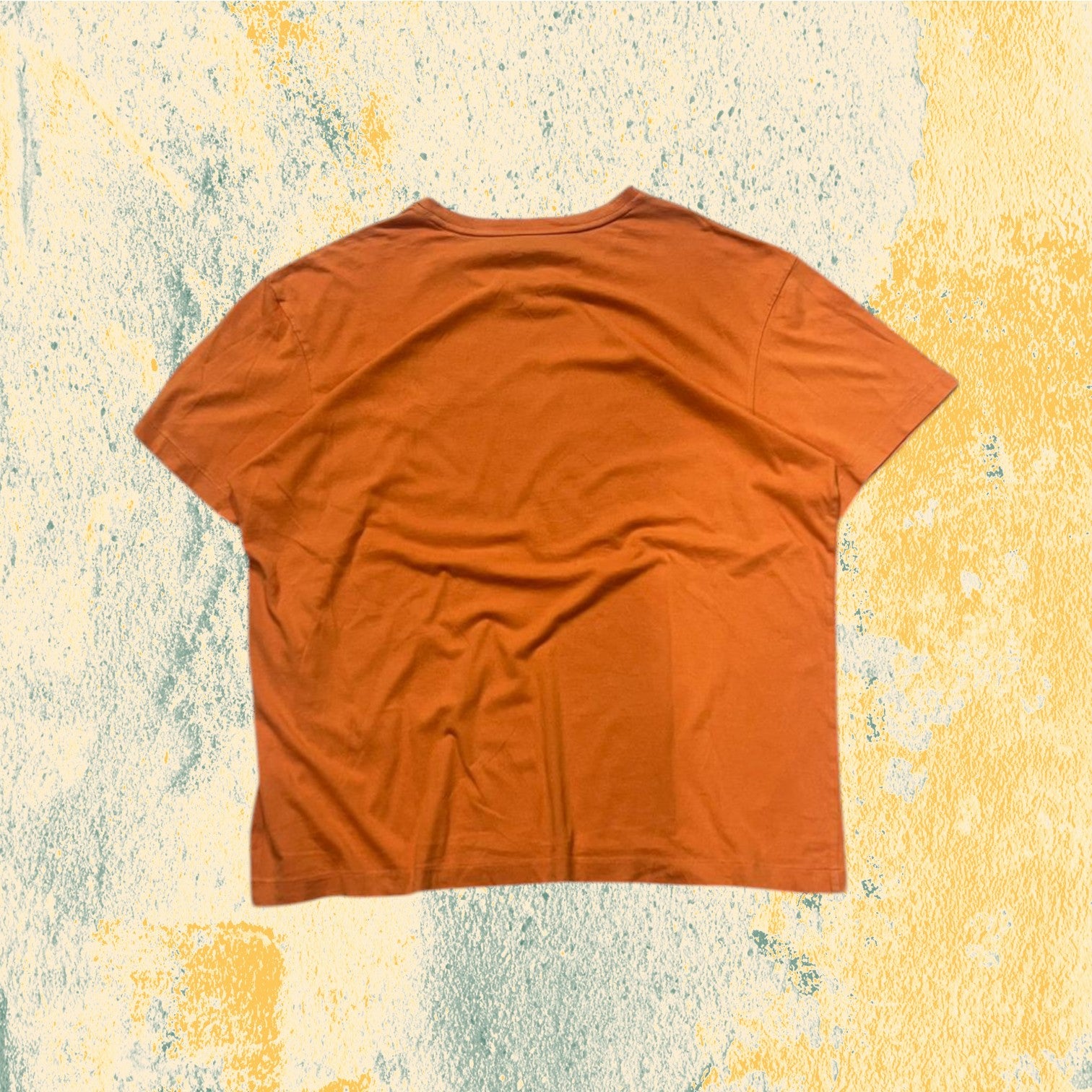 T-Shirt Ralph Lauren Arancione Simple Logo Embrodiered (L)