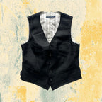 Gilet Ralph Lauren da Donna Nero Vintage (S)