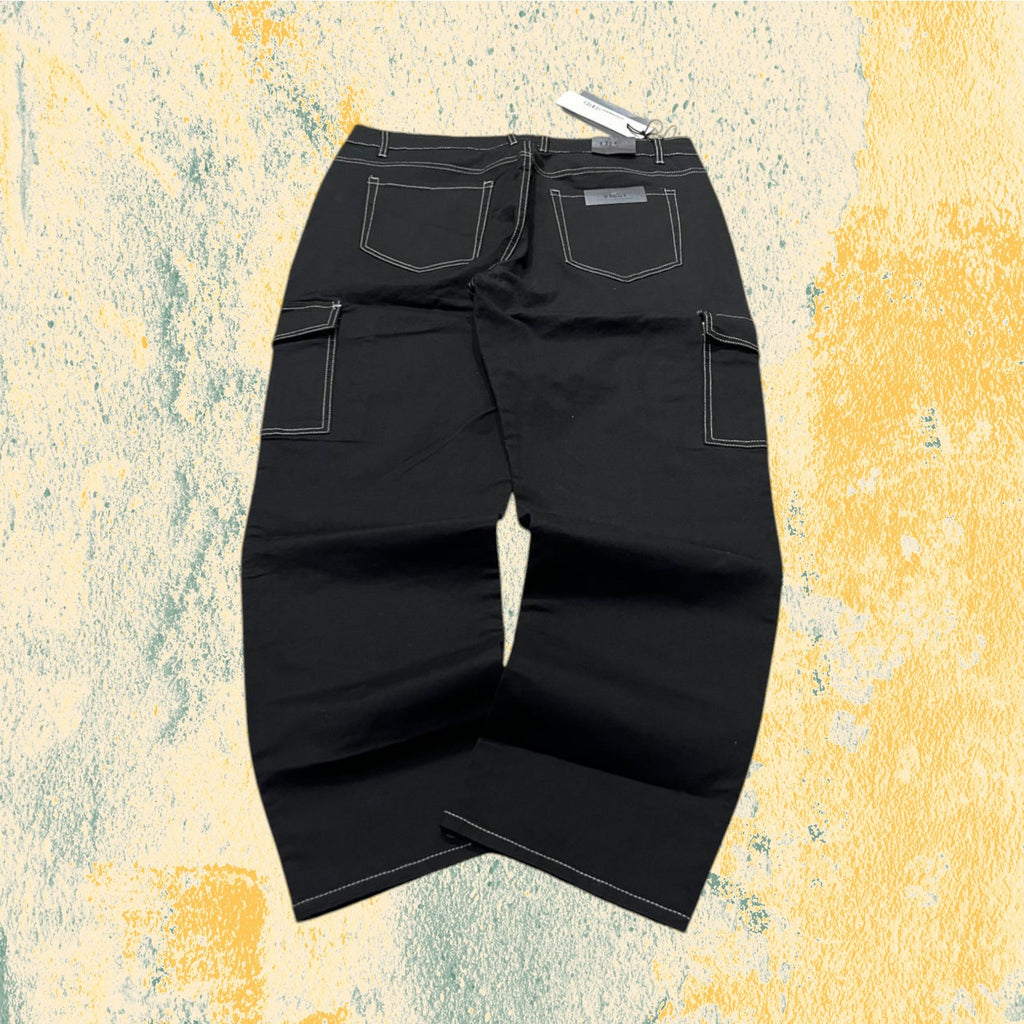 Denim Jeans Cuciture Inverse Baggy Fit (XXL)