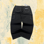 Denim Jeans Cuciture Inverse Baggy Fit (XXL)