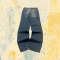 Denim Jeans Wrangler Stone Wash Straight Fit (XS)