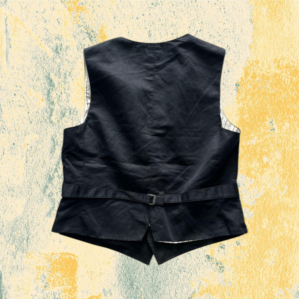Gilet Ralph Lauren da Donna Nero Vintage (S)