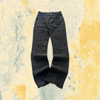 Denim Jeans BootCut H&M Simple Black / Grey (XS)