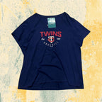T-Shirt Minnesota Twins MLB Scollo a V (XXL)