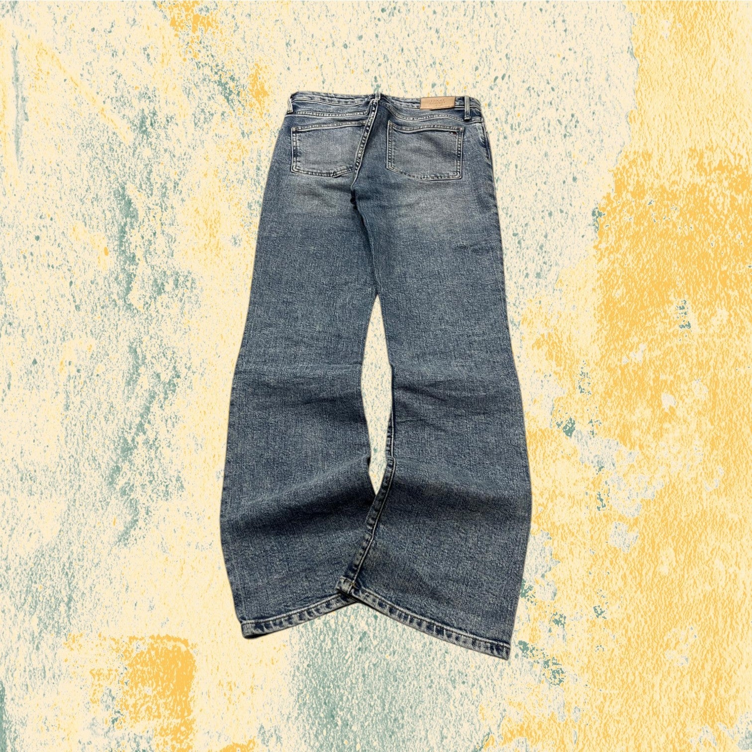 Denim Jeans Tommy Hilfiger Washed Flare Fit Svasati (M)