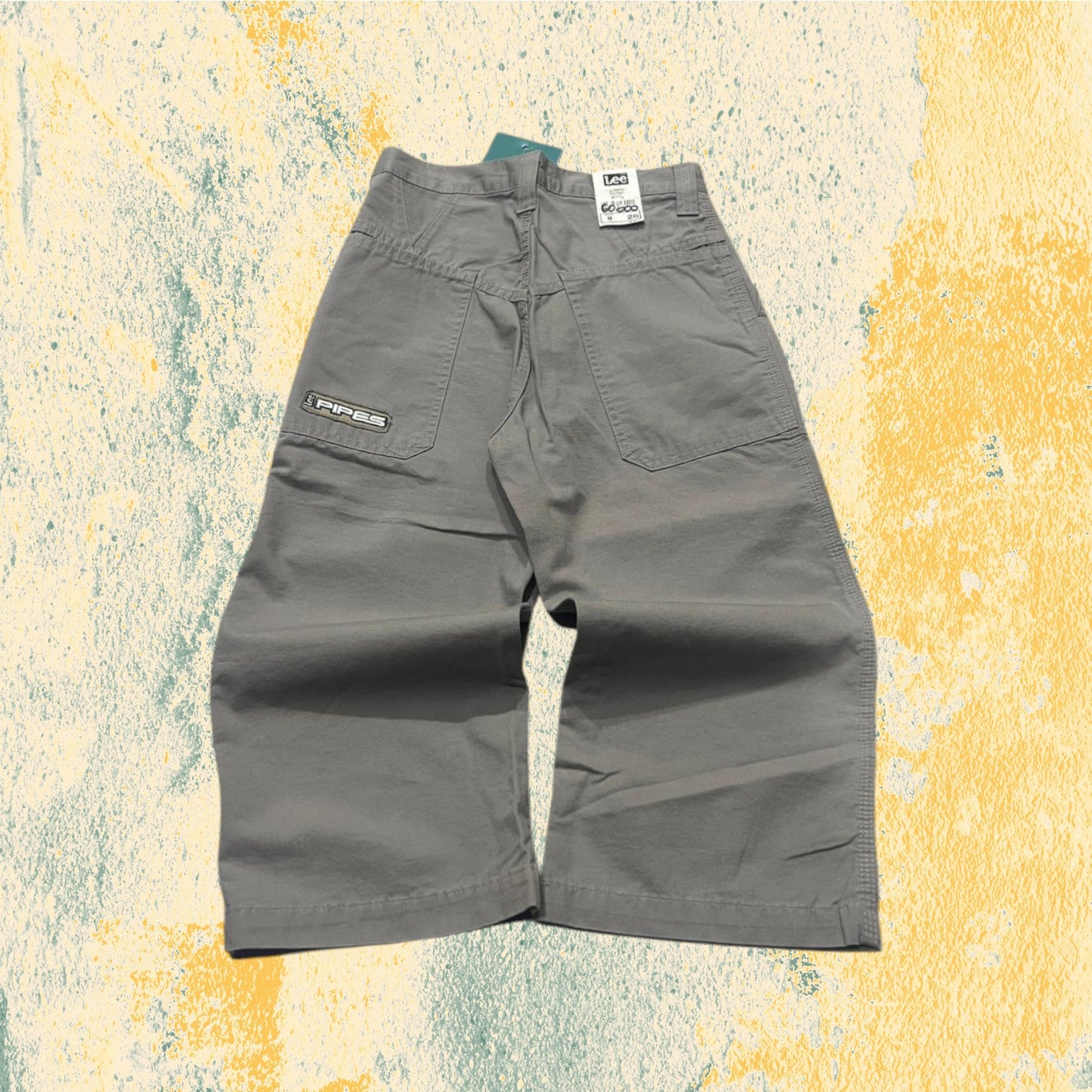 Jorts da Donna Lee Pipes Grey (XXS) - Pantaloncino Lungo a 3/4