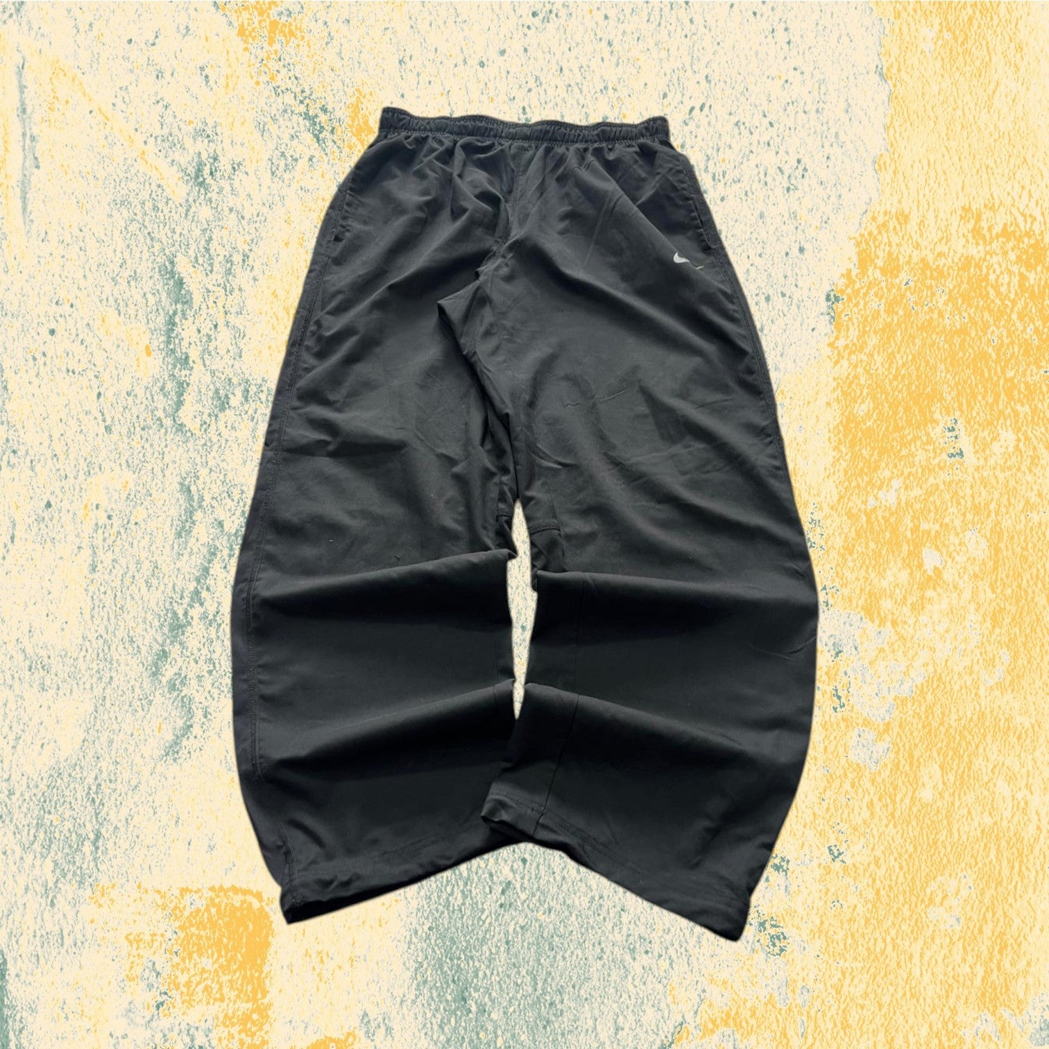 TrackPants Nike Vintage Rare Piece Baggy Fit - Pantatuta Nike Acetato (L)