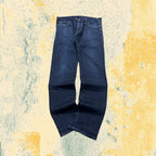 Denim Jeans Armani Dark Blu Straight / Slim Fit (L)