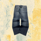 Denim Jeans G-Star Straight Fit Blu Wash Striped (M)