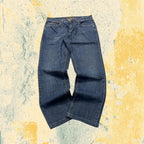 Denim Jeans Trussardi Dark Blue Straight Fit (L)