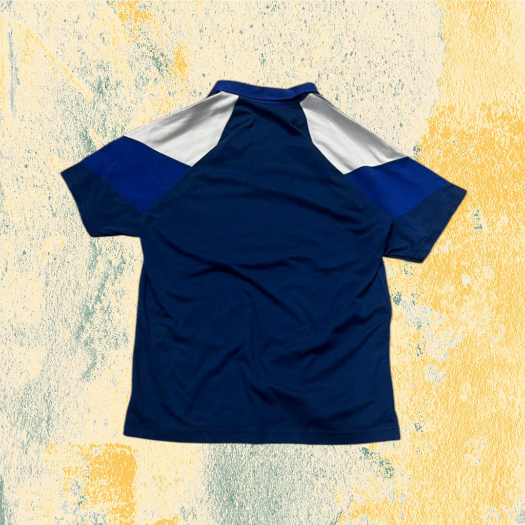 T-Shirt Asics Oversize Blu Marino anni 2000 (L)